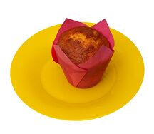 Маффин ванильный с цукатами