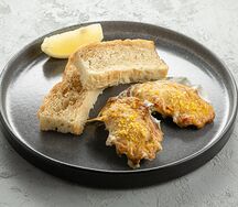 Запеченная импортная устрица под трюфельным соусом