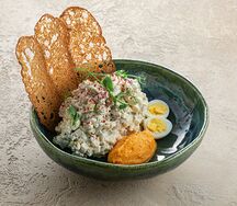 Оливье с говяжьим языком