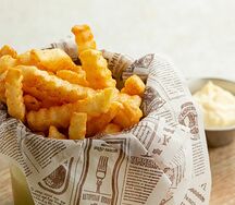 Картофель фри с трюфельным майонезом