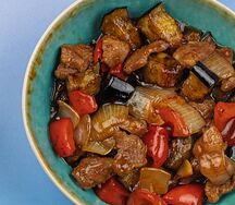 Баклажаны с мясом