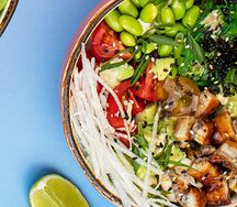 Поке боул с угрем