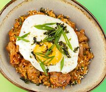 Рис кимчи со свининой