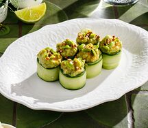 Вегетарианский ролл с гуакамоле