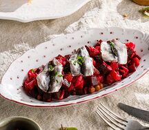 Винегрет с килькой