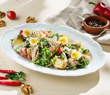 Салат со скумбрией