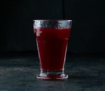 Морс малиновый домашний