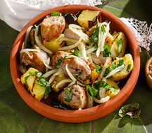 Оджахури с картофелем