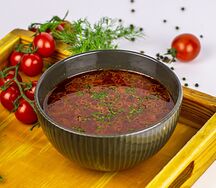 Борщ постный