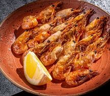 Креветки жареные