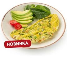 Омлет с овощами