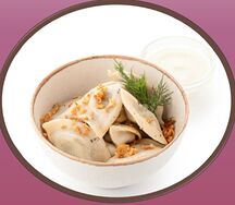 Вареники с картофелем и грибами 