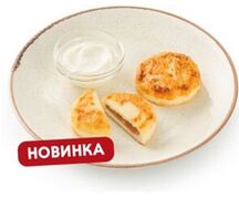 Сырники с яблочной начинкой