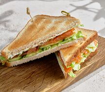 Сэндвич с лососем