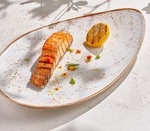 Стейк из лосося