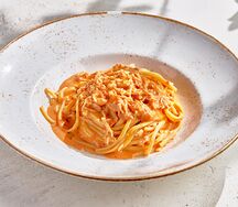 Тальолини с крабом