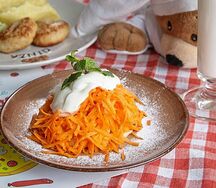 Детский сладкий салат