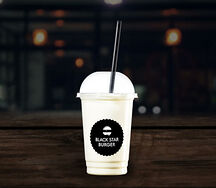 Молочный коктейль бананово-кокосовый