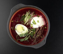 Холодный борщ