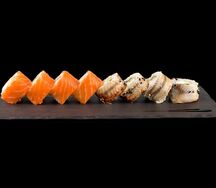 Ролл микс: Лосось и Угорь