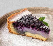 Черничный пирог