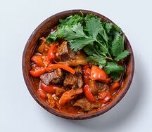 Чашушули с телятиной