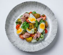 Картофельный салат с тунцом