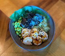 Поке с креветками