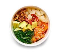 Поке с лососем спайс New