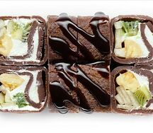 Сладкий шоколадный ролл