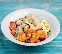 Цезарь с креветками