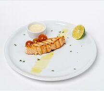 Стейк из лосося