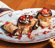 Баклажаны с орехами