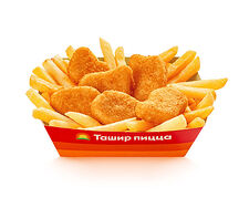 Наггетсы и картофелем фри