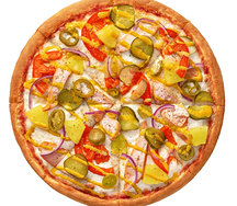 Пицца Цыпленок Карри 30см тонкая