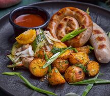 Немецкие острые колбаски