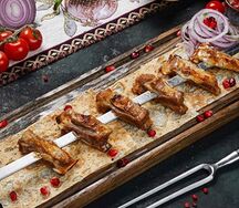 Шашлык из баранины (семечки)