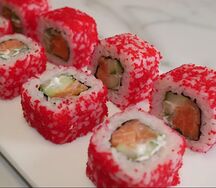 Калифорния с лососем