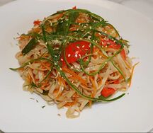 Удон с овощами
