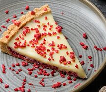 Тарт с белым шоколадом