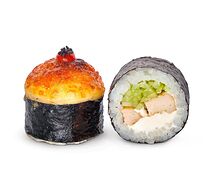 Запеченный с курочкой
