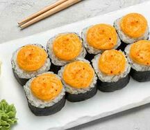 Запеченный Острый краб