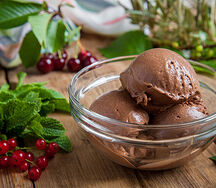 Шоколадное мороженое