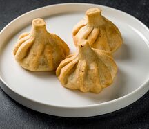 Жареные хинкали 