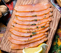 Лосось слабосоленый