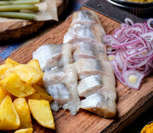 Сельдь с картофелем