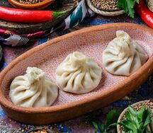 Хинкали с курицей