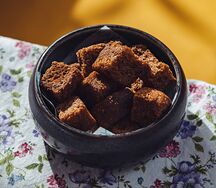 Жареные сухарики в специях