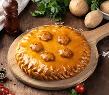 Пирог с картофелем