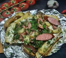 Картофель по-баварски